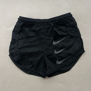 Nike Black Athletic Shorts with Swoosh